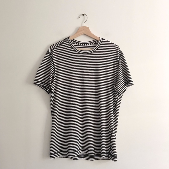 lululemon athletica Other - Lululemon Striped Short Sleeve Tee Shirt